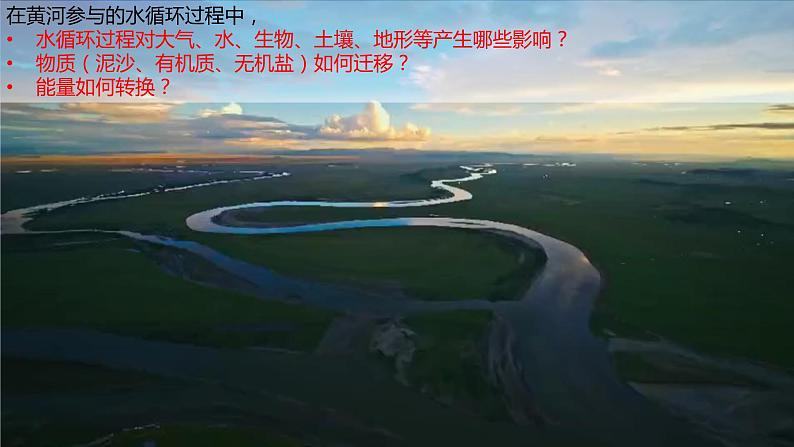 人教版2019高中地理必修一3.1 水循环 第二课时 水循环的地理意义 课件03