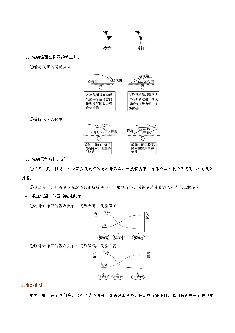 05 天气-2022年高考地理一轮复习（常考知识点+练习）（全国通用）03