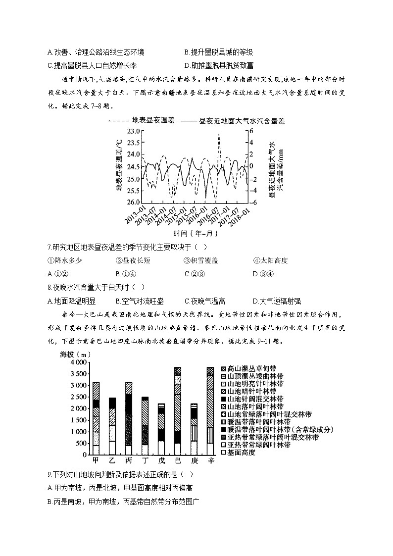 2022届高考地理精创预测卷 全国乙卷（含答案）02