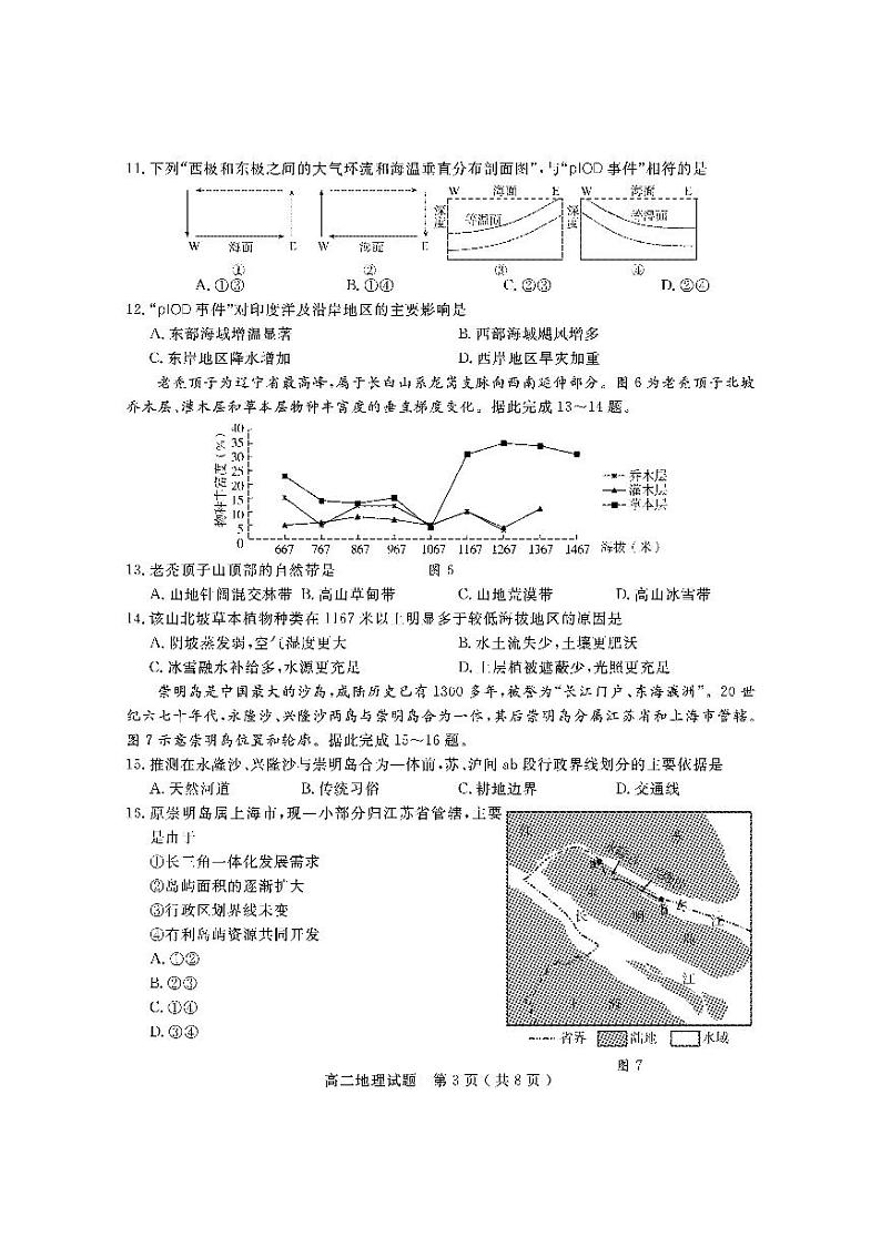 2021-2022学年山东省济宁市高二上学期期末质量检测地理试题（PDF版）03
