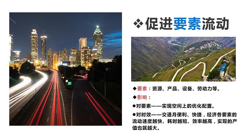 人教版2019高中地理必修二4-2.1交通运输布局促进区域经济发展 课件第6页