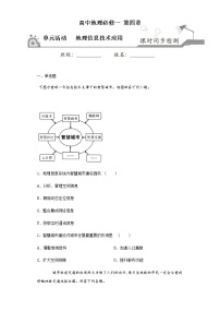 高中地理鲁教版 (2019)必修 第一册单元活动 地理信息技术应用同步练习题