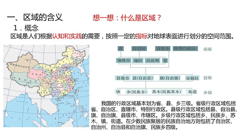 1.1   区域的含义和类型  课件05