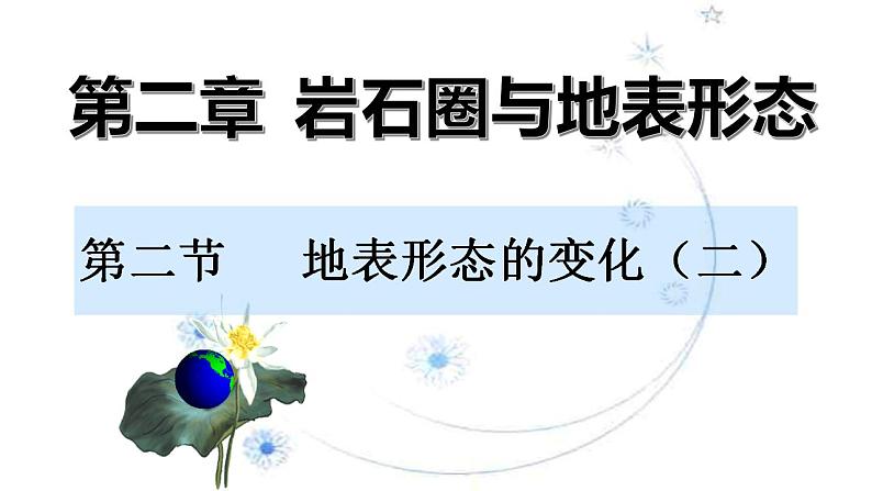 2.2地表形态的变化（第2课时）（精品课件）-2020-2021学年高二地理同步精品课堂（新教材湘教版选择性必修1） (共32张PPT)第3页