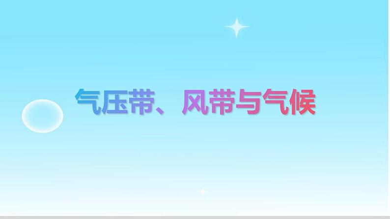 3.2气压带、风带与气候（精品课件）-2020-2021学年高二地理同步精品课堂（新教材湘教版选择性必修1）06