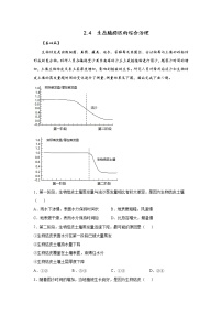 湘教版 (2019)选择性必修2 区域发展第四节 生态脆弱区的综合治理——以我国荒漠化地区为例同步达标检测题