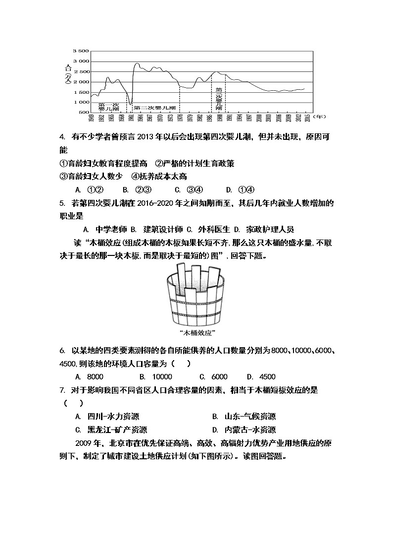 陕西省千阳县中学2021-2022学年高一下学期期中地理试题（含答案）02