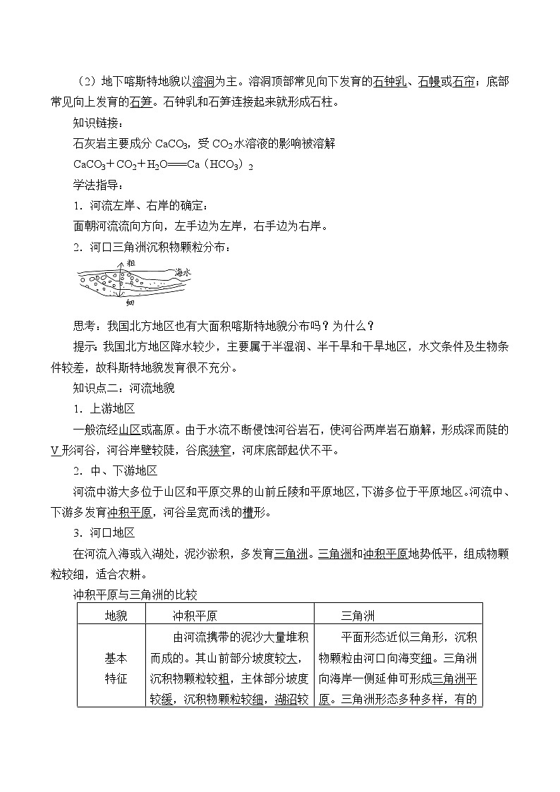 (学案)常见地貌类型02