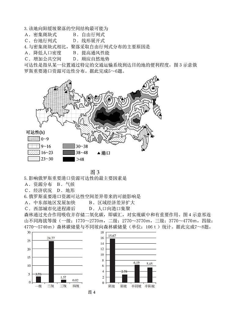 2022届山东省临沂市高考二模地理试题02