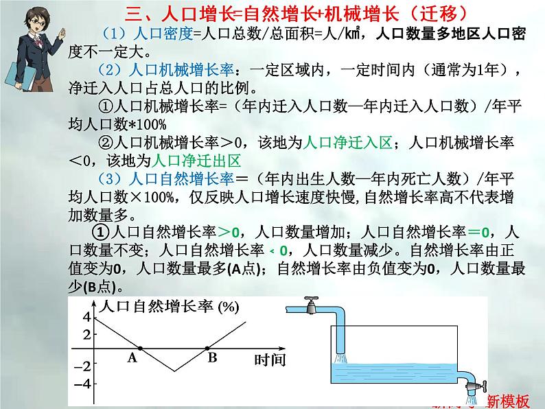 4.1 人口-【新高考·新思维·新模板】备战2023年高考地理专题复习课件第8页