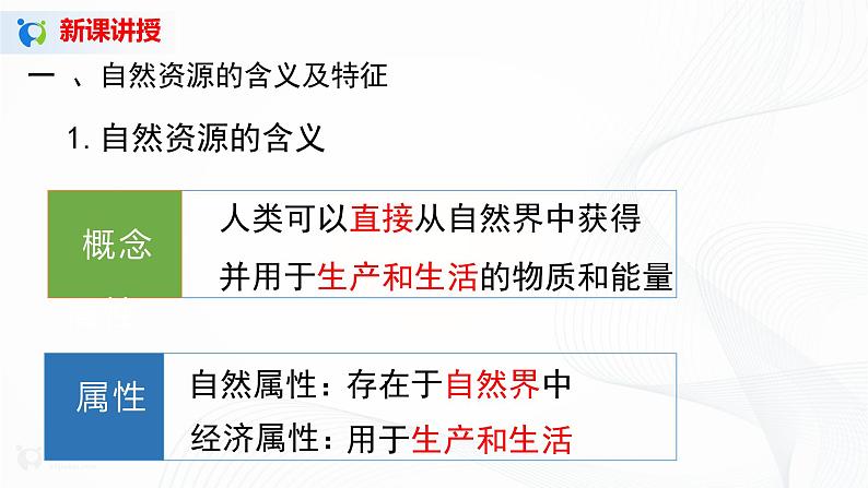 1.1《自然资源的数量、质量及空间分布》课件PPT+教案05