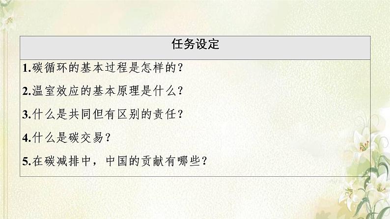 鲁教版高中地理选择性必修3第2单元生态环境与国家安全第1节碳排放与环境安全课件03