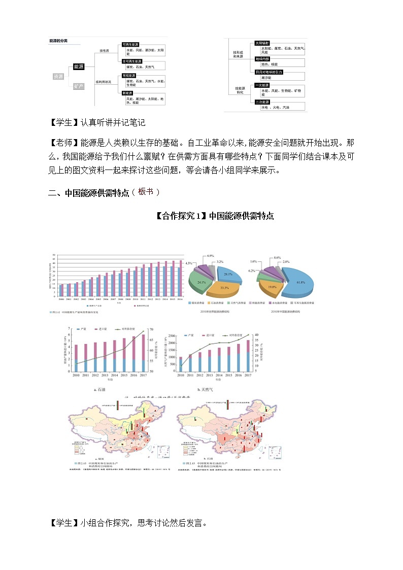 2021-2022学年人教版地理选择性必修第三册教案：2.2 中国的能源安全第3页