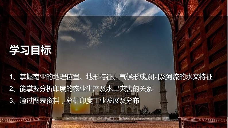 2023届高考一轮复习课件—区域地理南亚与印度02