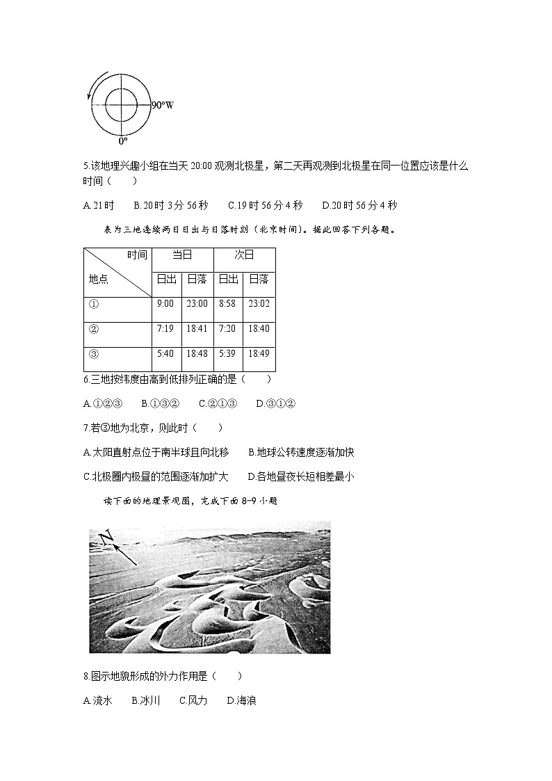 2022辽宁省辽东南协作体高二上学期第一次月考地理试题含答案02
