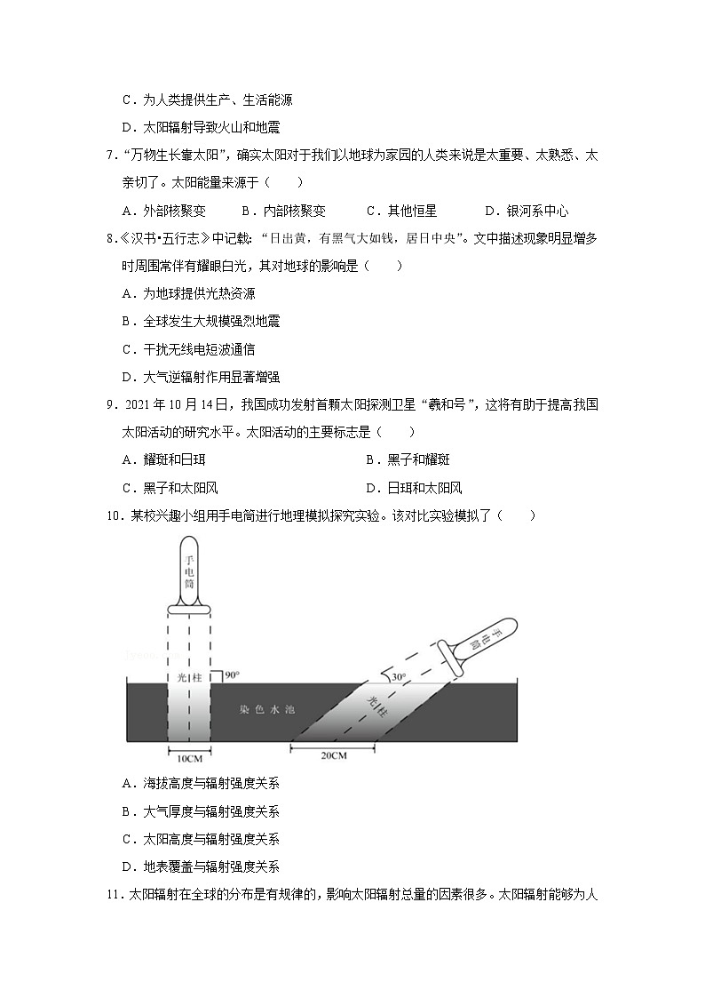 太阳对地球的影响第2页