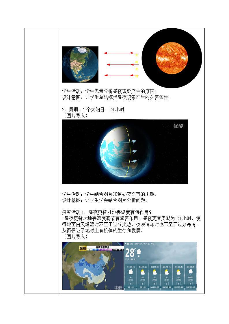1.2《地球运动的地理意义》第一课时 课件+教案02