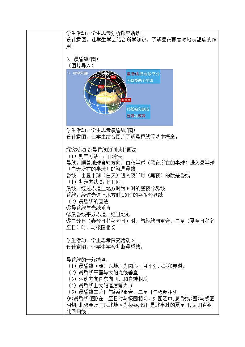 1.2《地球运动的地理意义》第一课时 课件+教案03