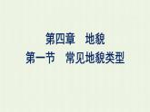 新人教版高中地理必修第一册第四章地貌第一节常见地貌类型课件