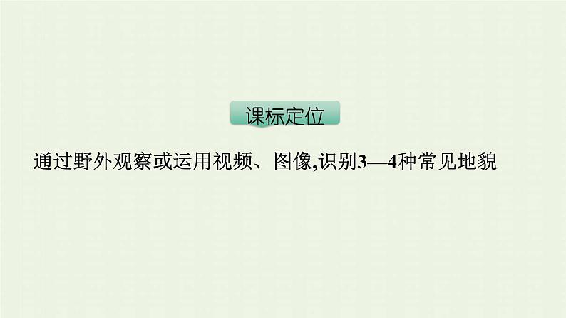 新人教版高中地理必修第一册第四章地貌第二节地貌的观察课件第3页