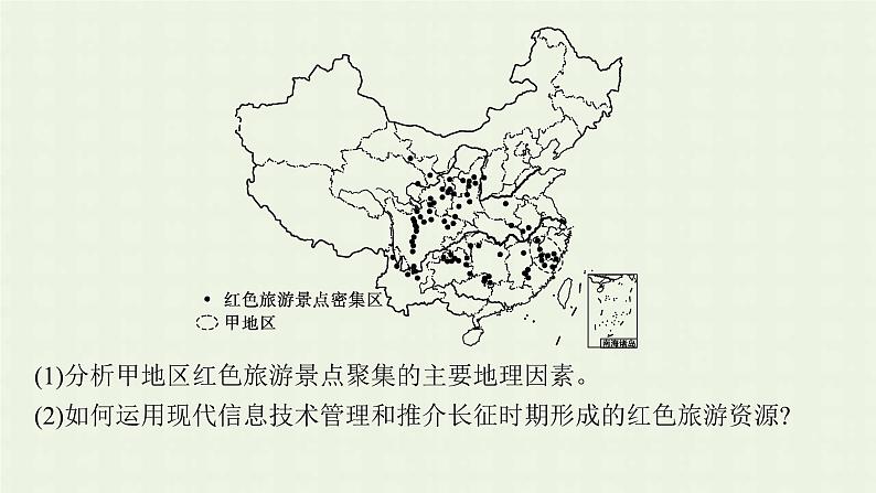 全国通用高考地理二轮复习专题十一旅游地理课件08