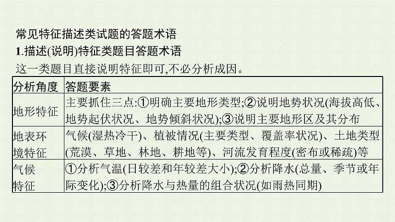 全国通用高考地理二轮复习秘籍二综合题大突破课件07