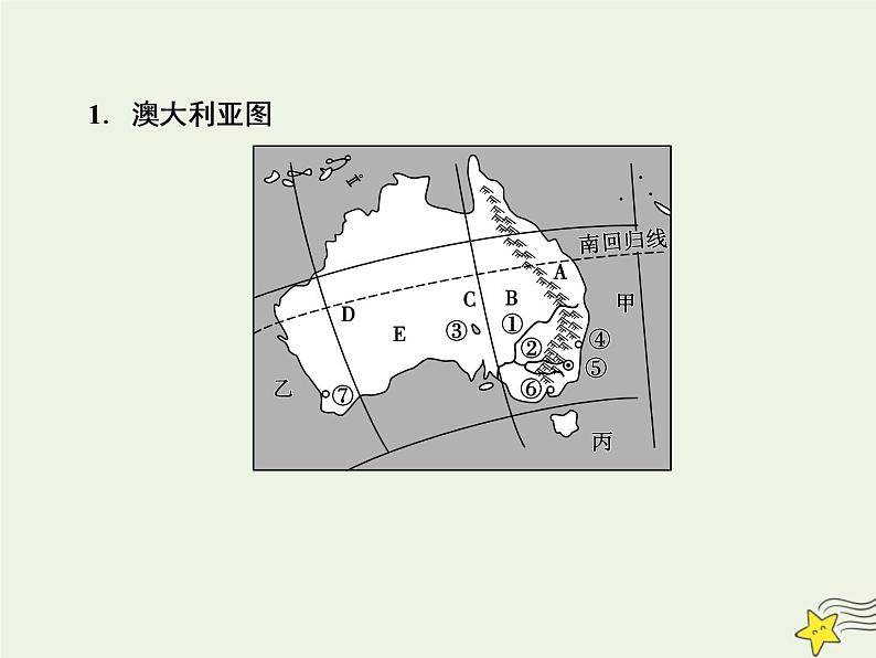 高考地理一轮复习第五单元美洲大洋洲和两极地区第16讲大洋洲和澳大利亚课件第7页