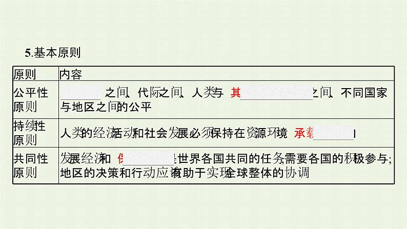 新人教版高中地理必修第二册第五章交通运输布局及其影响第二节走向人地协调__可持续发展课件第8页