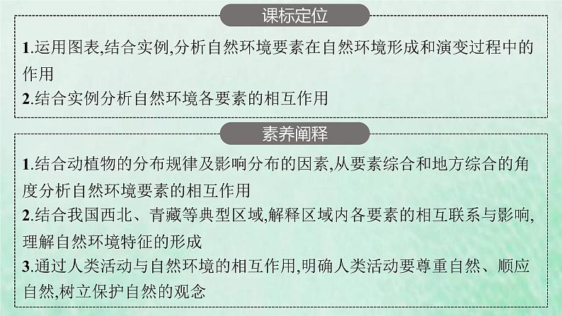 新人教版高中地理选择性必修1第五章自然环境的整体性与差异性第一节自然环境的整体性课件03