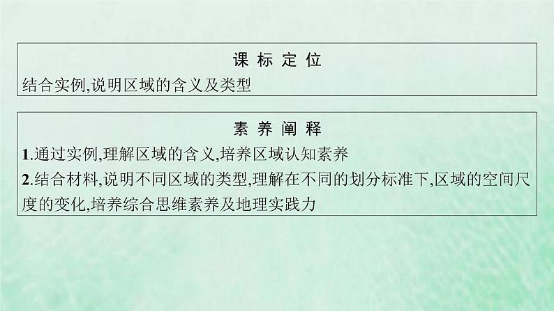 新人教版高中地理选择性必修2第一章区域与区域发展第1节多种多样的区域课件03