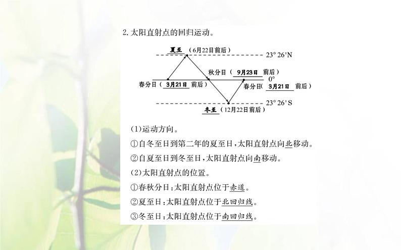 新人教版高中地理选择性必修1第一章地球的运动第一节地球的公转和自转课件第8页