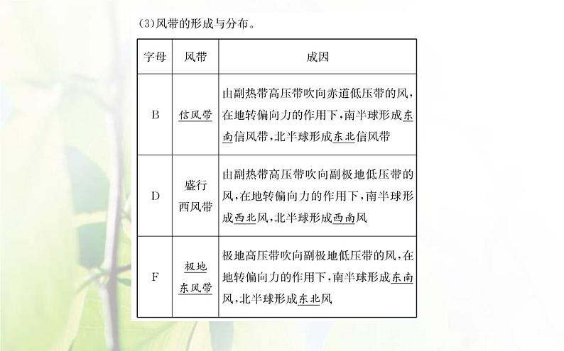 新人教版高中地理选择性必修1第三章大气的运动第二节气压带和风带课件第8页