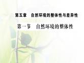 新人教版高中地理选择性必修1第五章自然环境的整体性与差异性第一节自然环境的整体性课件
