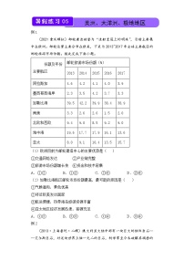 【地理】2021-2022学年下学期高二暑假巩固练习5 美洲、大洋洲、极地地区 学生版