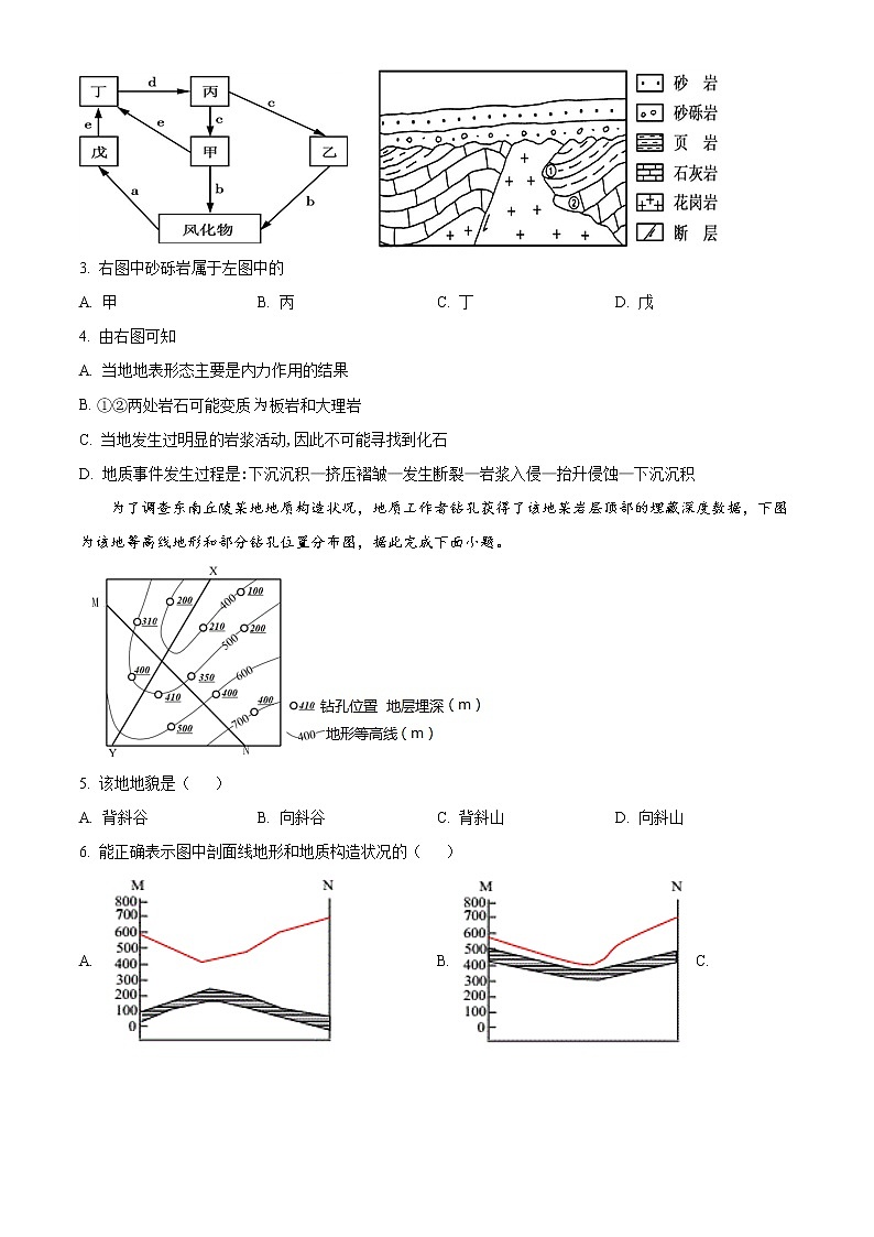 2021泰安高二上学期期末考试地理试题含答案02
