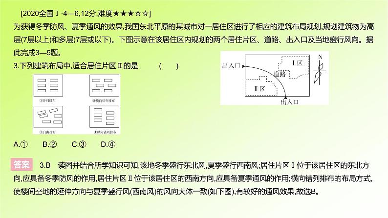 高考地理一轮复习真题精练专题九乡村和城镇课件05