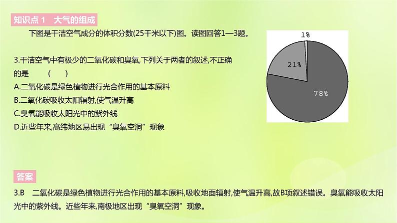 新人教版高中地理必修第一册第二章地球上的大气（课时1）课件第5页