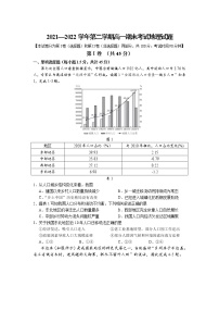 2022长治二中校高一下学期期末考试地理试卷