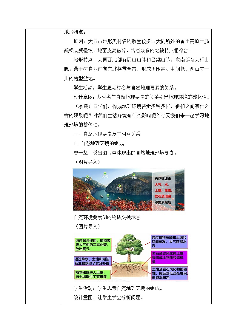 5.1《地理环境的整体性》课件+教学设计02