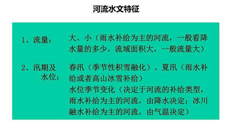 050中国自然地理概况2023届高三地理一轮总复习第三部分中国地理之河流第7页