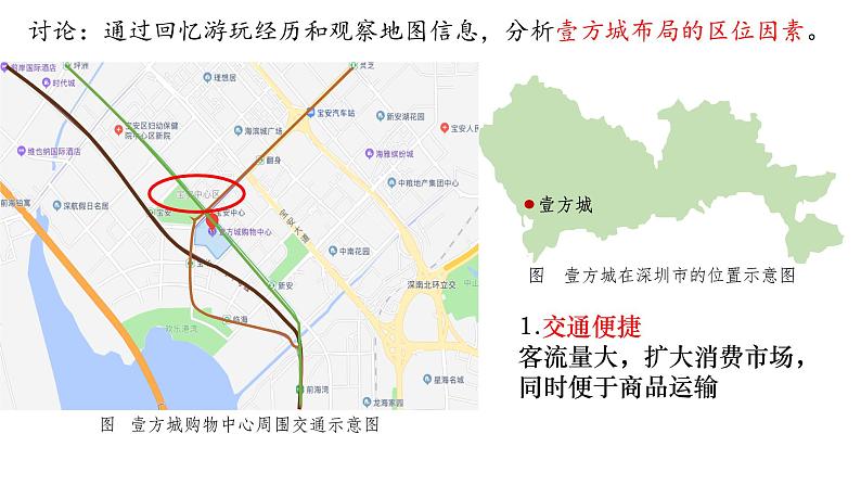 高中地理 必修二 服务业区位因素及其变化B  课件05