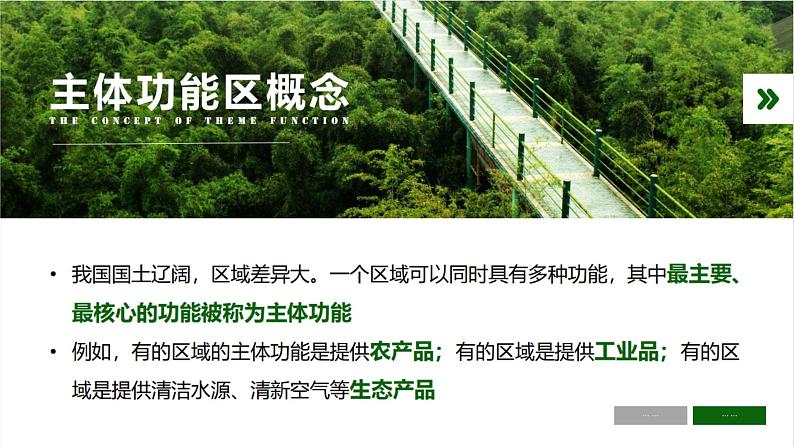 高中地理 必修二 建设主体功能区 推动区域协调发展 中国国家发展战略举例  课件第6页