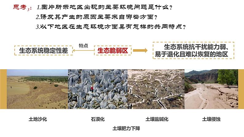 高中地理 选必二 生态脆弱区 北方农牧交错地带的土地退化及原因 生态脆弱区的综合治理 PPT 课件第6页