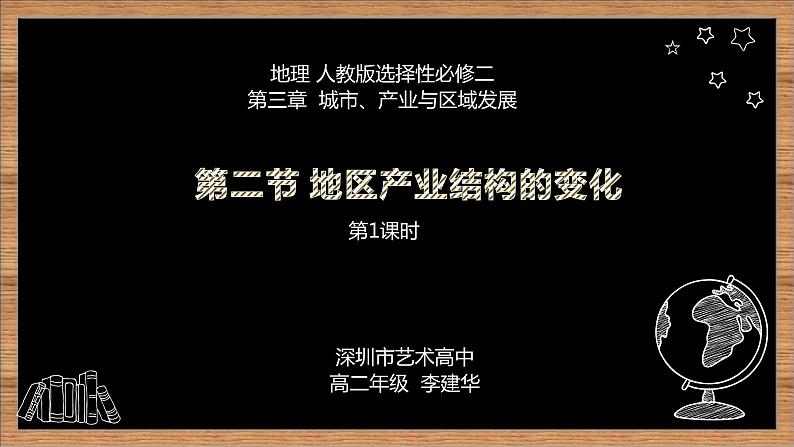 高中地理 选必二 《地区产业结构变化》 课件第1页