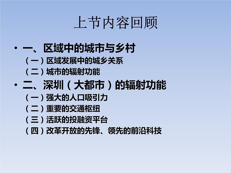 高中地理 选择性必修二 纽约的发展 纽约的辐射功能 城市的辐射功能 课件（第2课时）第2页