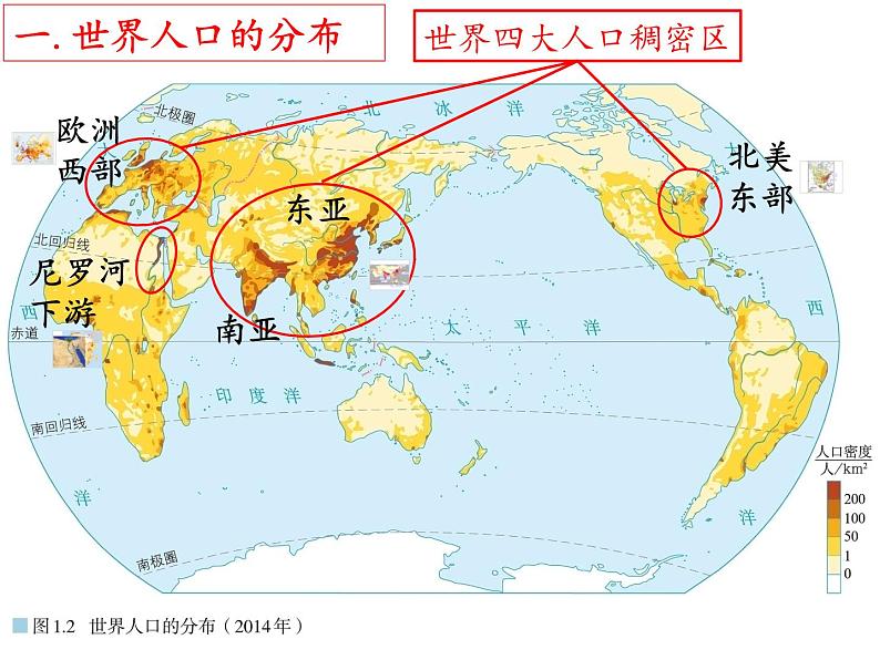 高中地理 必修二 世界人口的分布 课件第7页