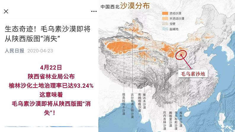 高中地理 必修一《常见的地貌类型》第二课时 风沙地貌 海岸地貌  课件第2页