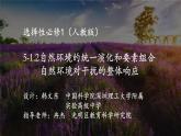 高中地理 选必一 自然环境的统一演化和要素组合 自然环境对干扰的整体响应 PPT课件