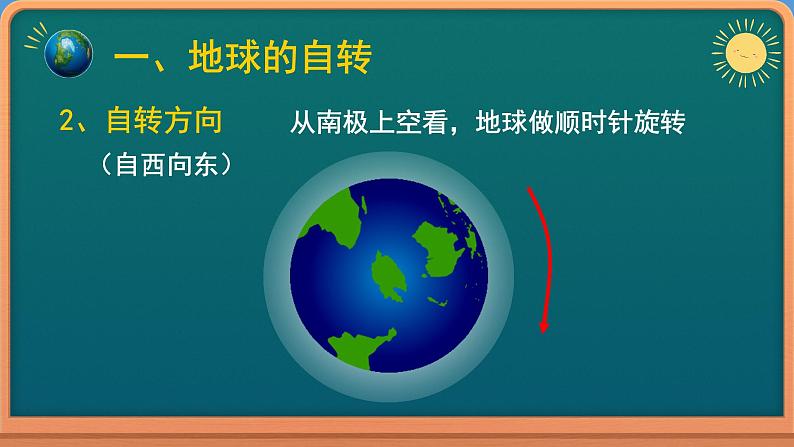 1.1地球的自转和公转课件 2022-2023学年中图版（2019）地理选择性必修105