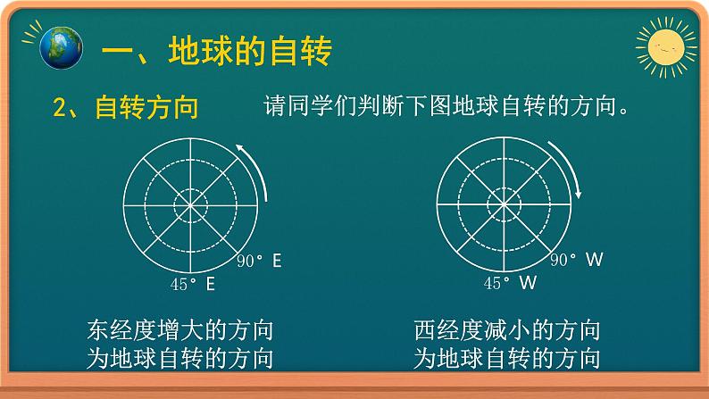 1.1地球的自转和公转课件 2022-2023学年中图版（2019）地理选择性必修108